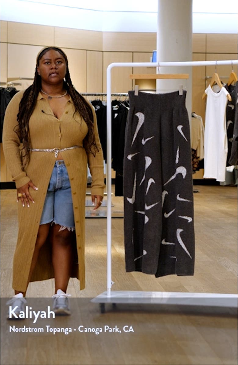 Sportswear Phoenix Cozy Bouclé Wide Leg Pants, sales video thumbnail