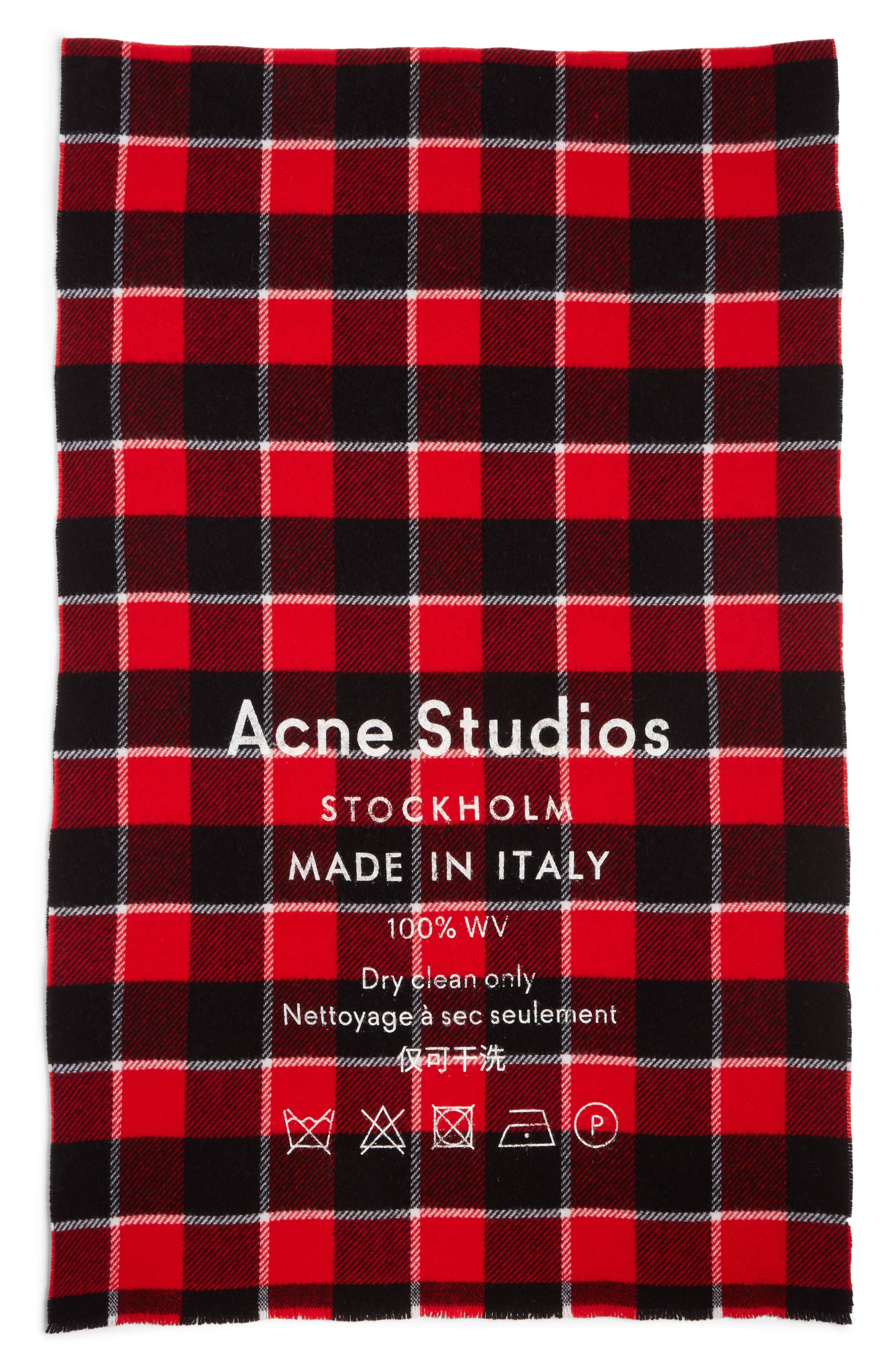 acne studios cassiar scarf