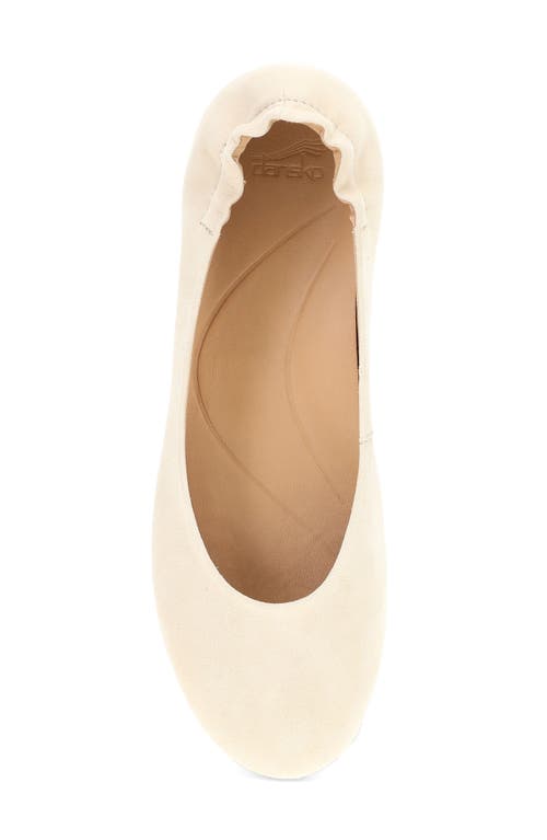 Dansko Mollie Ballet Flat In Sand