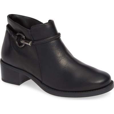 David Tate Miller Low Bootie, Black