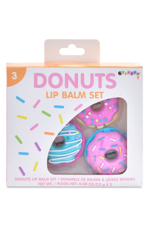 Iscream Donuts Lip Balm Set in Multi at Nordstrom