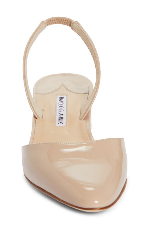 MANOLO BLAHNIK MANOLO BLAHNIK ASPRO SLINGBACK PUMP 