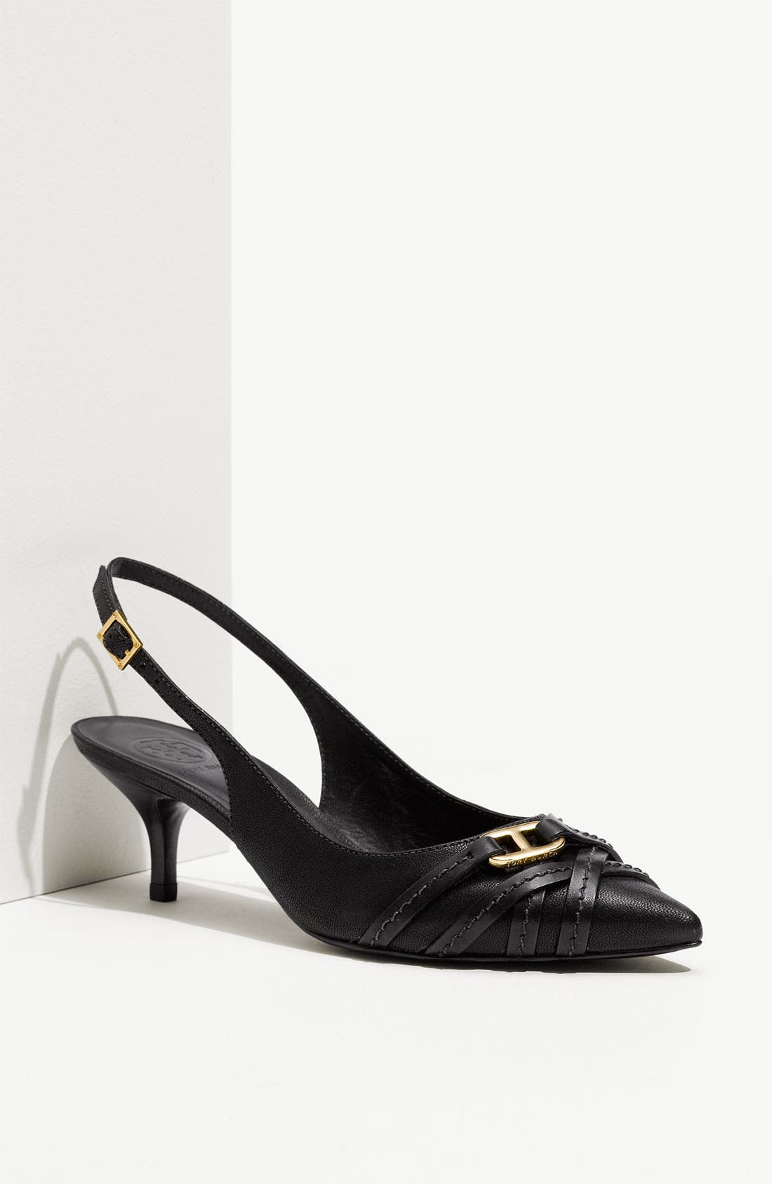 tory burch kitten heel pumps