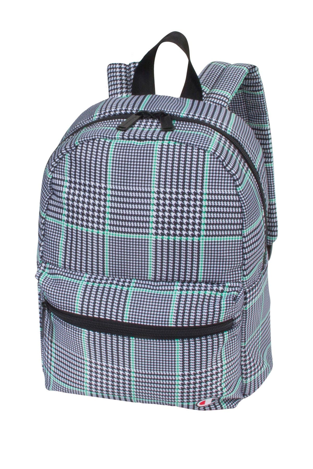 plaid champion backpack