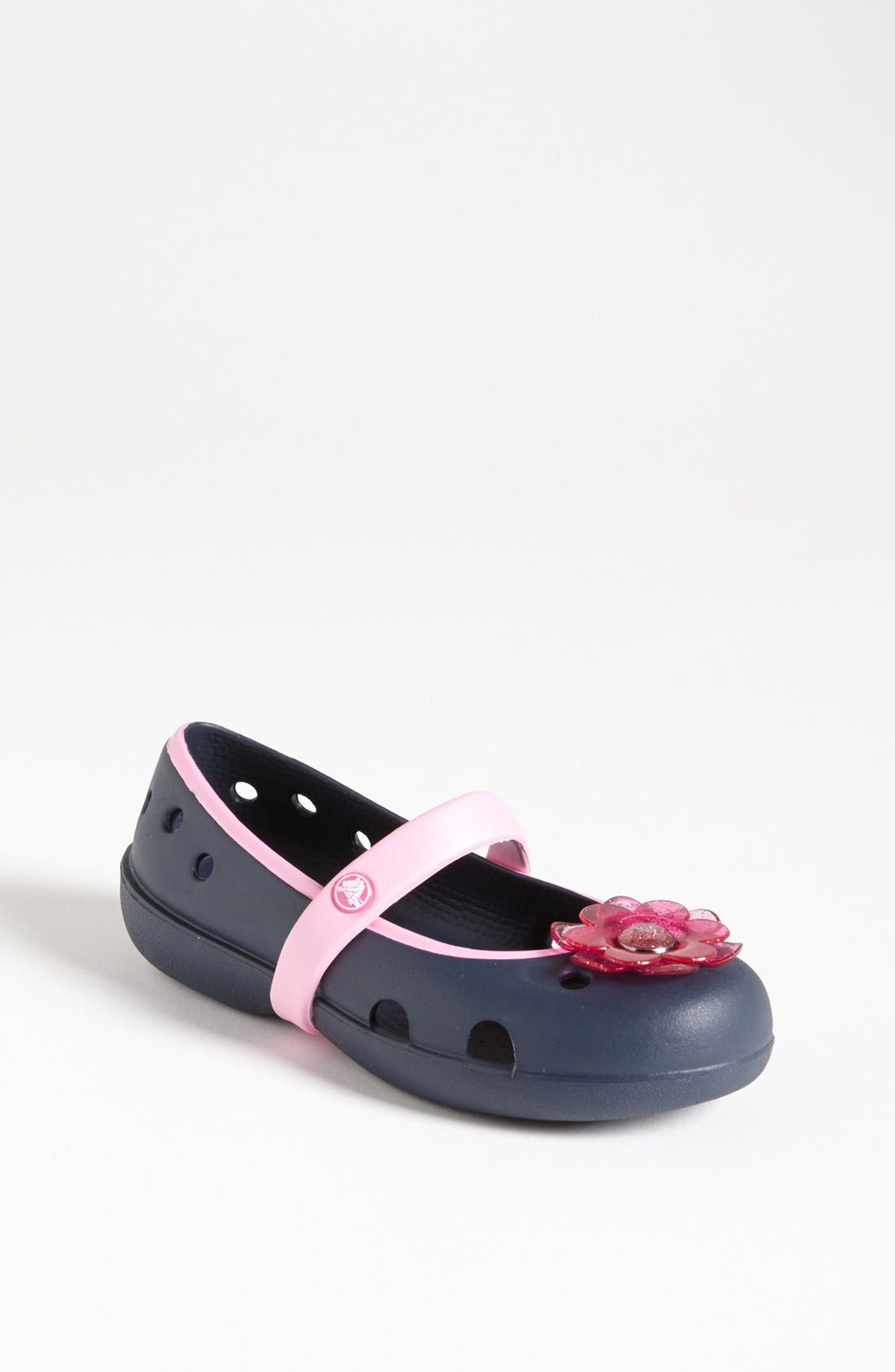 CROCS™ 'Keeley Flower' Mary Jane (Baby, Walker, Toddler & Little Kid