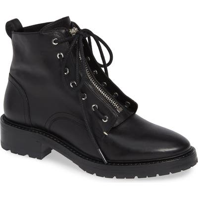Rag & Bone Cannon Front Zip Combat Boot - Black