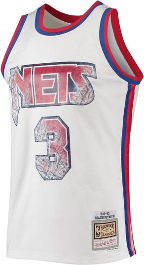 Mitchell & Ness NBA SWINGMAN NEW NETS DRAZEN PETROVIC - Club wear