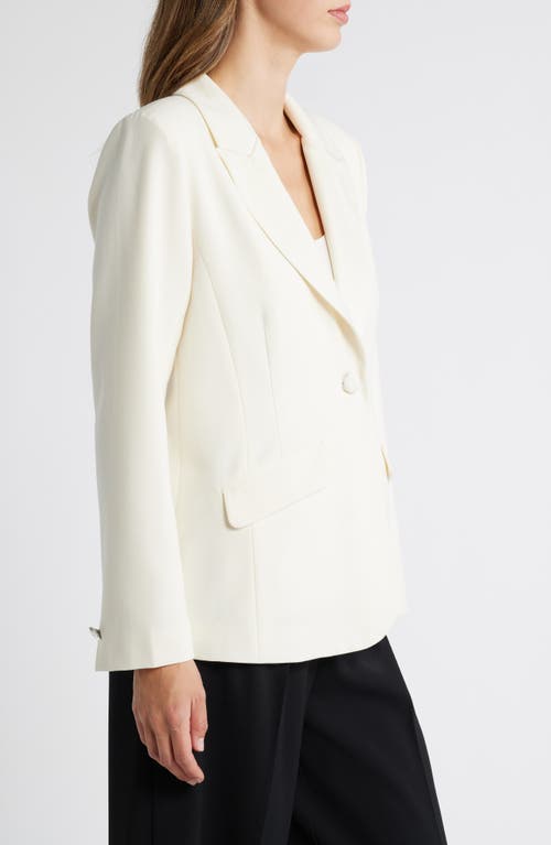 WIT & WISDOM WIT & WISDOM SINGLE BREASTED STRETCH BLAZER 