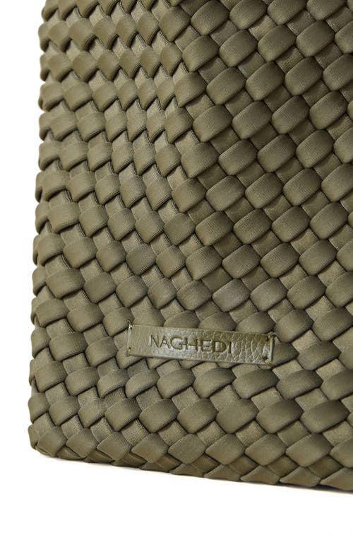 Naghedi Small Jetsetter Water Resistant Tote In Olive