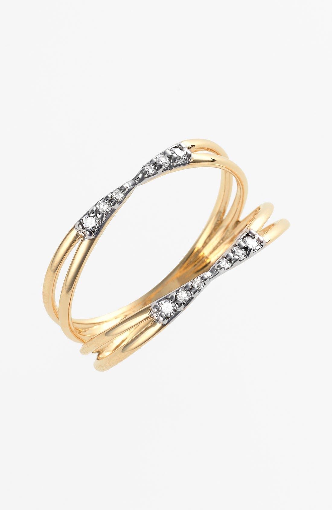 kismet by milka 'Lumiere' Diamond Stack Ring Nordstrom