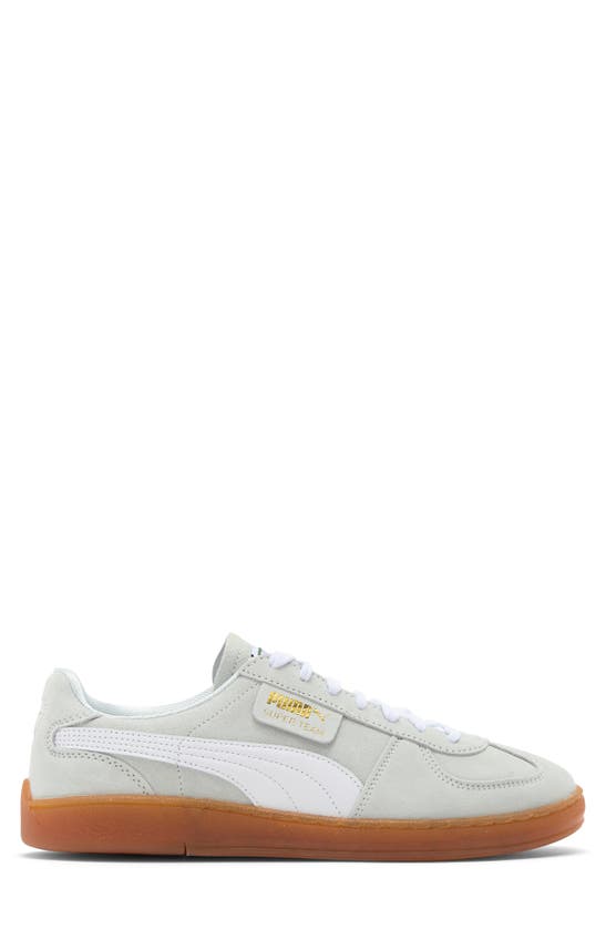 Shop Puma Super Team Suede Sneaker In Blue Skies- White-gum