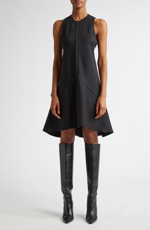 BITE Studios Shield Sleeveless Organic Wool & Silk Dress in Black 