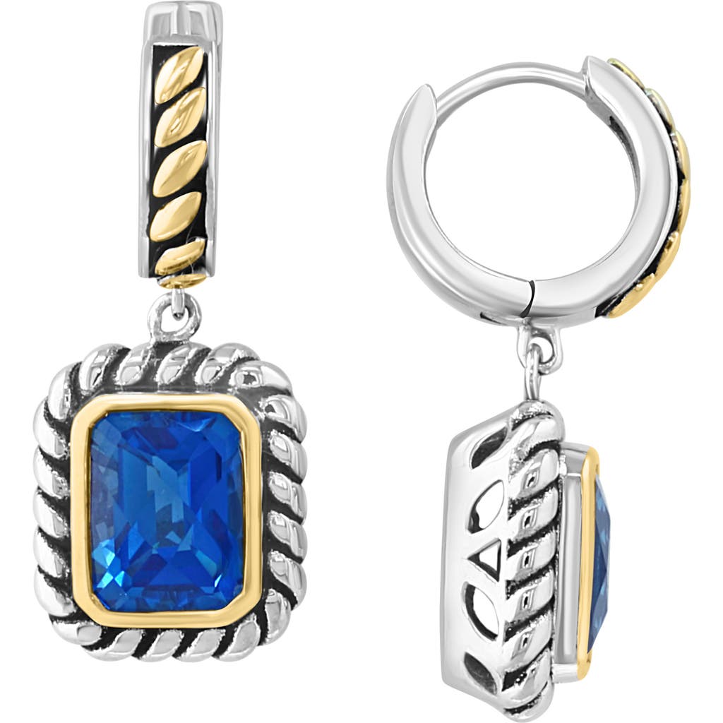 Effy London Blue Topaz Drop Earrings In Blue