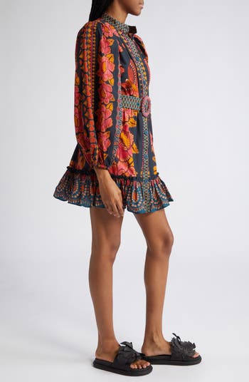 Gucci Floral-print stretch-cotton shirtdress