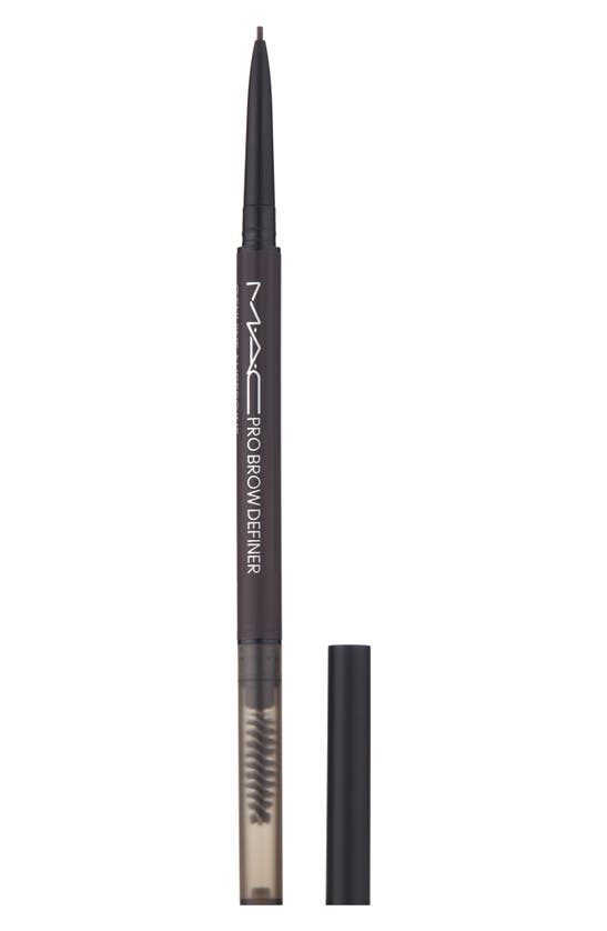 Shop Mac Cosmetics Pro Brow Definer 1mm In Genuine Aubergine