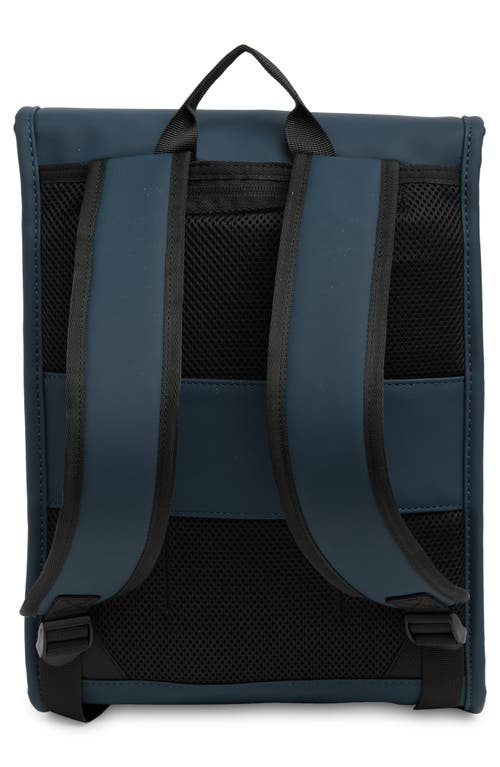 Duchamp Rubberized Slim Laptop Backpack In Blue
