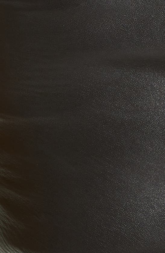 ALEXANDER WANG LAMBSKIN LEATHER TUBE TOP