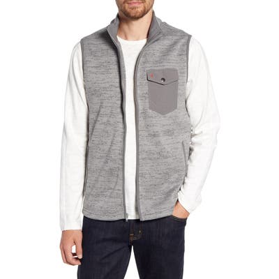Criquet Fleece Vest, Grey