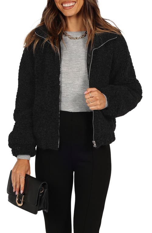 Petal & Pup Lucia Faux Fur Zip-Up Jacket at Nordstrom,