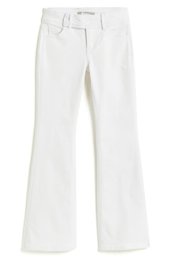 Shop Tractr Kids' Flare Jeans In White