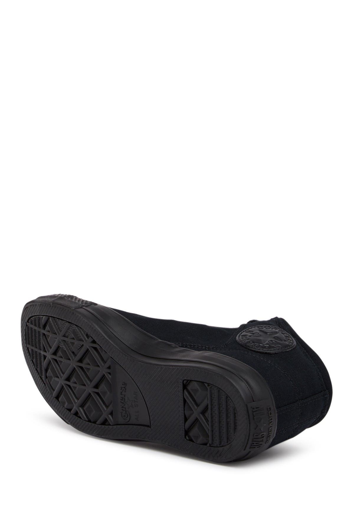 Converse Chuck Taylor All Star Street High Sneaker In Black/black/whi