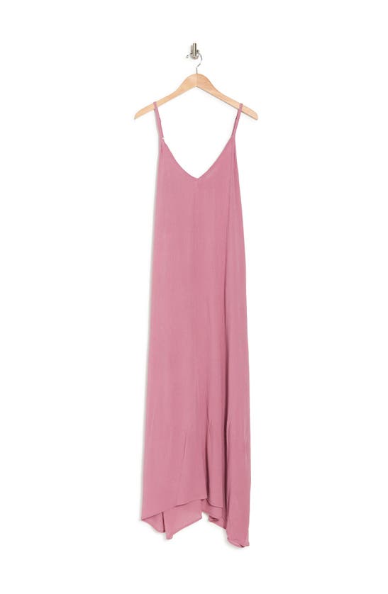 Lovestitch Gauze Maxi Dress In Smokey Orchid Plus ModeSens