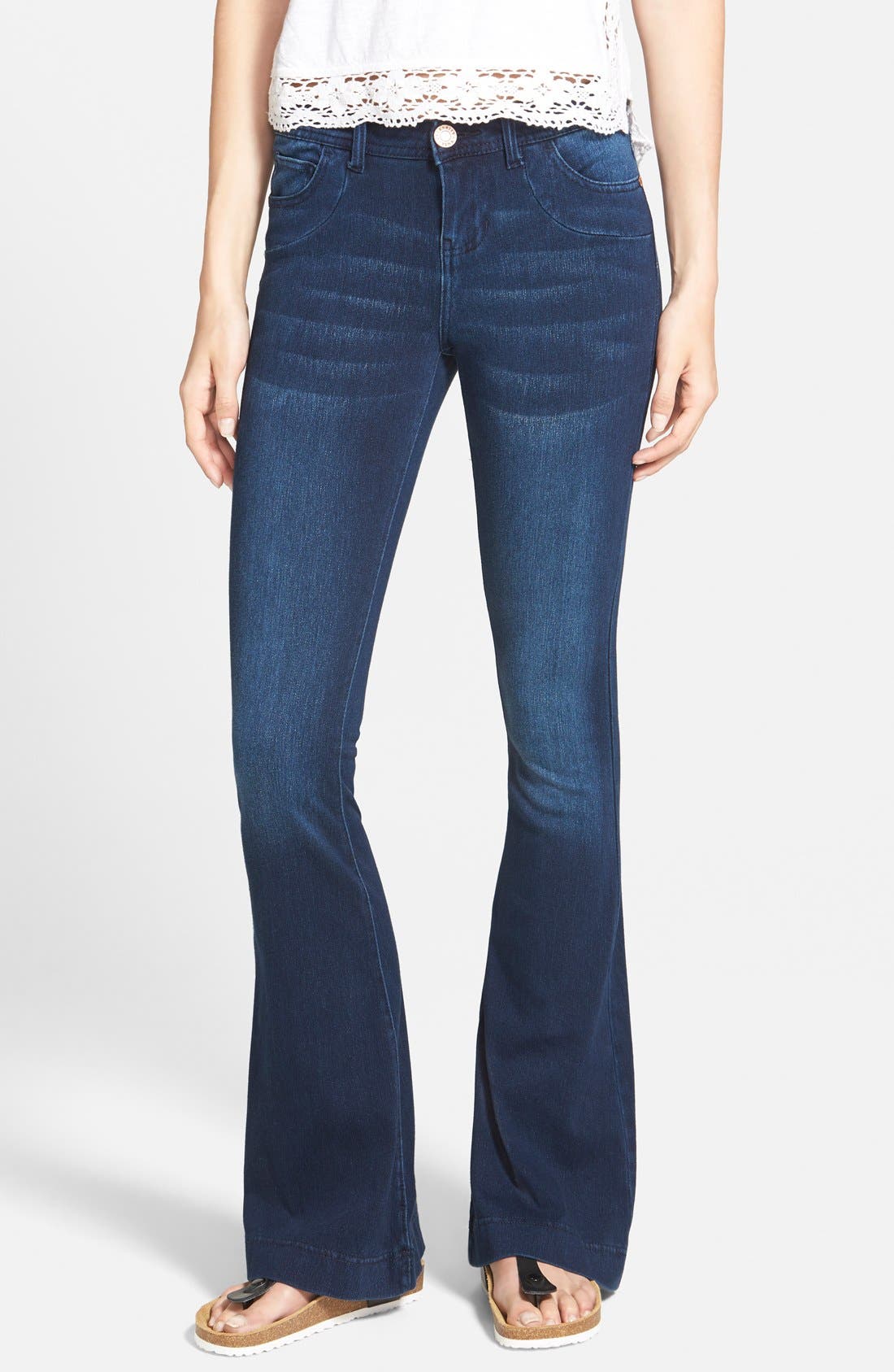 Celebrity Pink Flare Jeans (Blue) Nordstrom