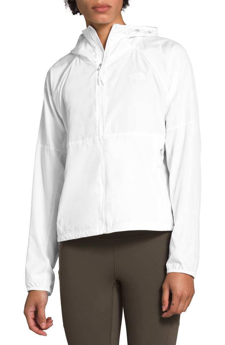 The North Face Flyweight Wind Resistant Zip Hoodie, Main, color,