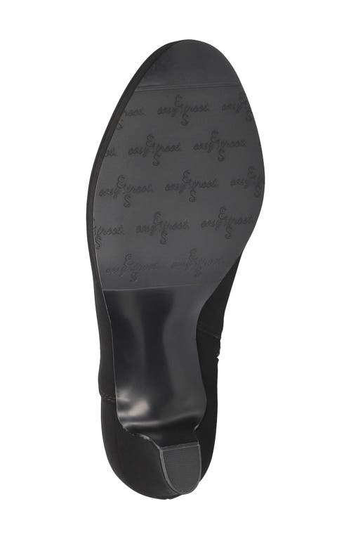 Easy Street Solana Womens Zip Up Round Toe Ankle Boots In Black Lamy
