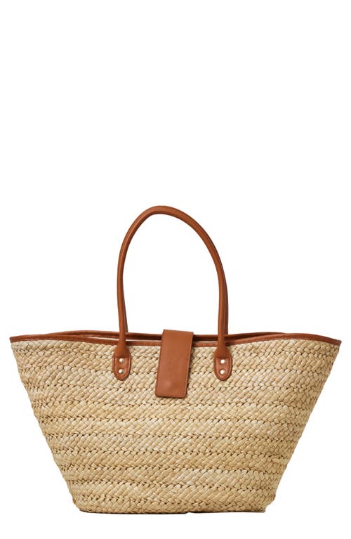 L*space Lspace Alfie Cornhusk Tote In Natural