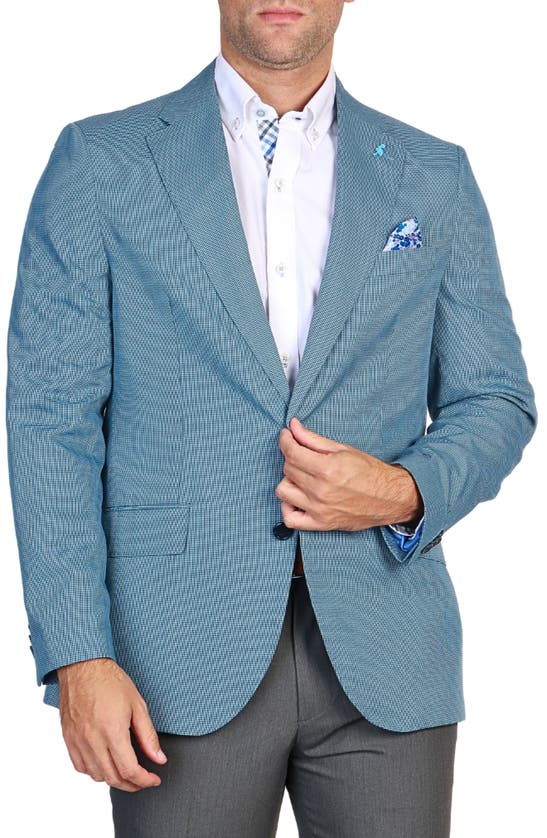 Shop Tailorbyrd Minihoundstooth Sport Coat In Navy