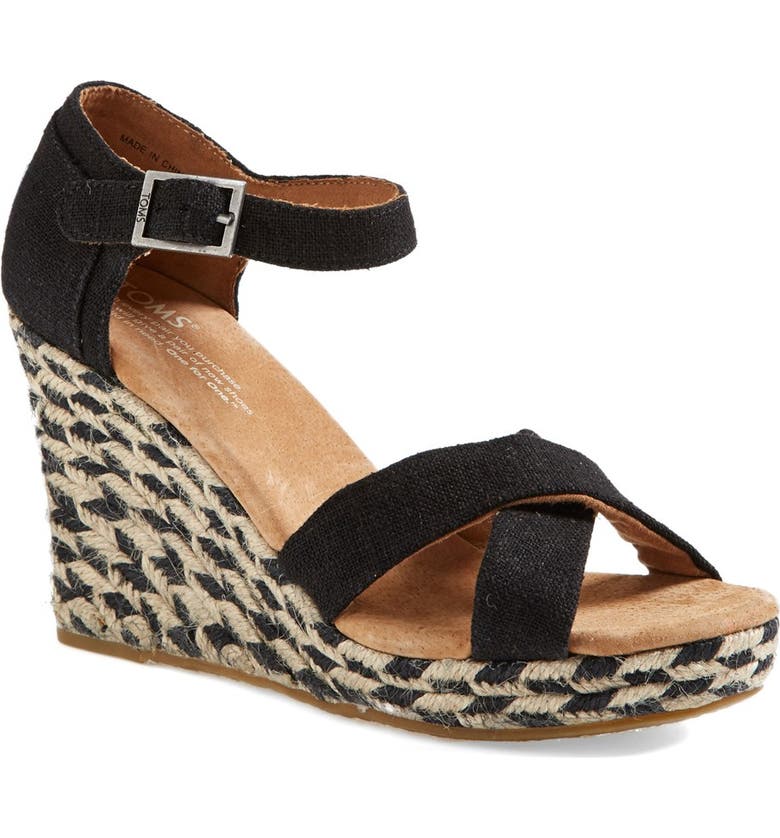 TOMS 'Mixed Rope' Wedge Sandal | Nordstrom