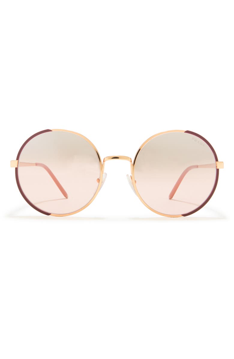 Prada Conceptual 57mm Round Sunglasses | Nordstromrack