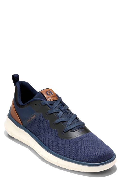 Shop Cole Haan Generation Zerogrand Stitchlite™ Sneaker In Marine Blue/britis