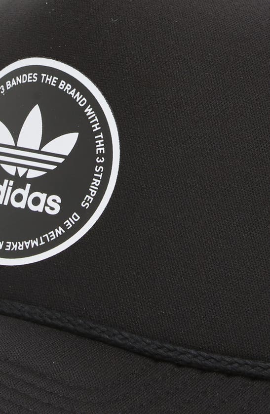 Shop Adidas Originals Dispatch 2.0 Trucker Hat In Black