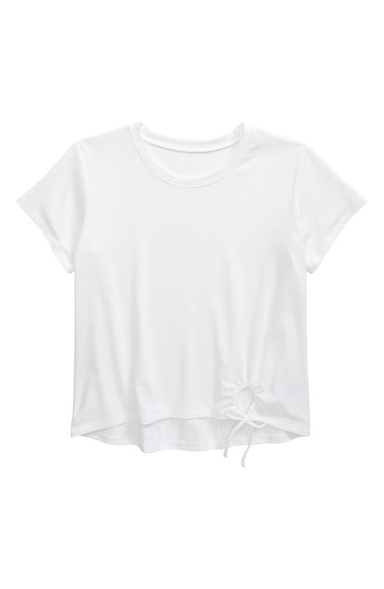 Zella Girl Kids' Tied Up T-shirt In White