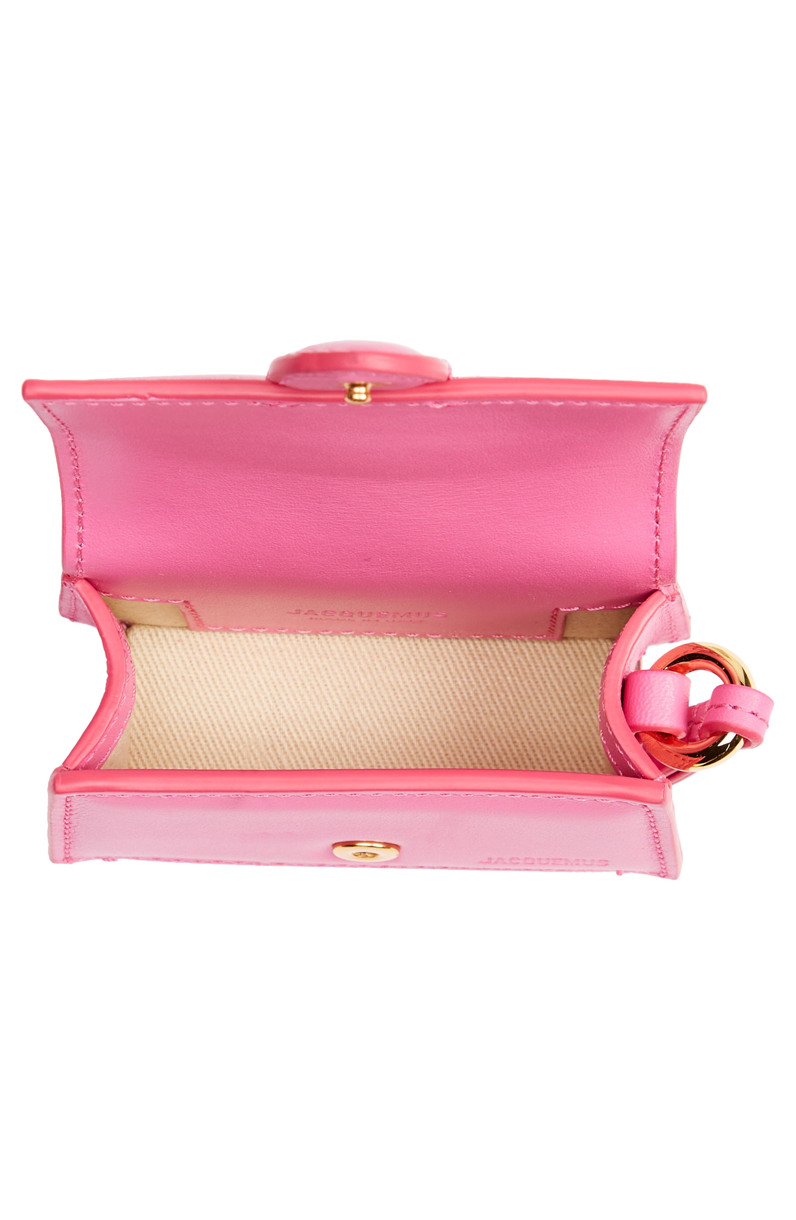 Jacquemus Le Porte Bambino Leather AirPods Case Nordstrom