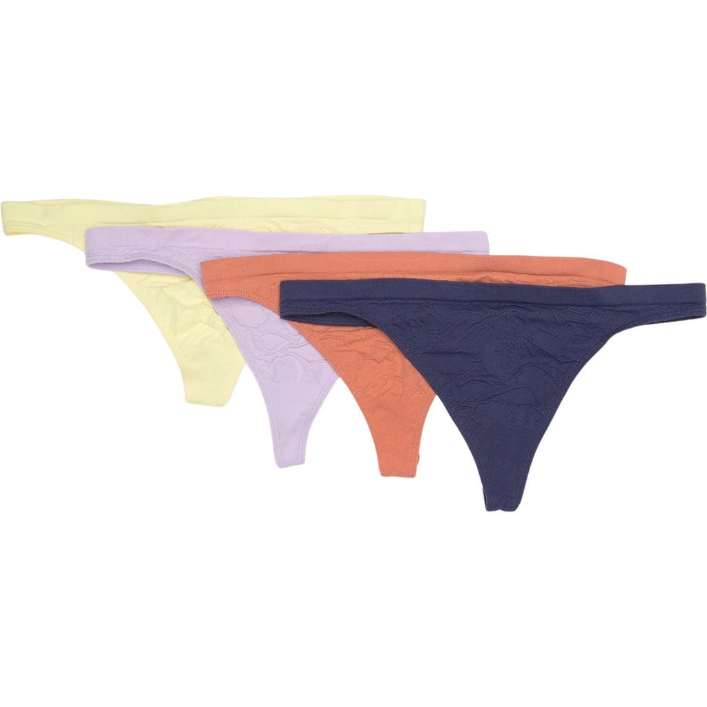 Shop Honeydew Intimates Keagan Thong Panties In Jasper/dreamer/mineral
