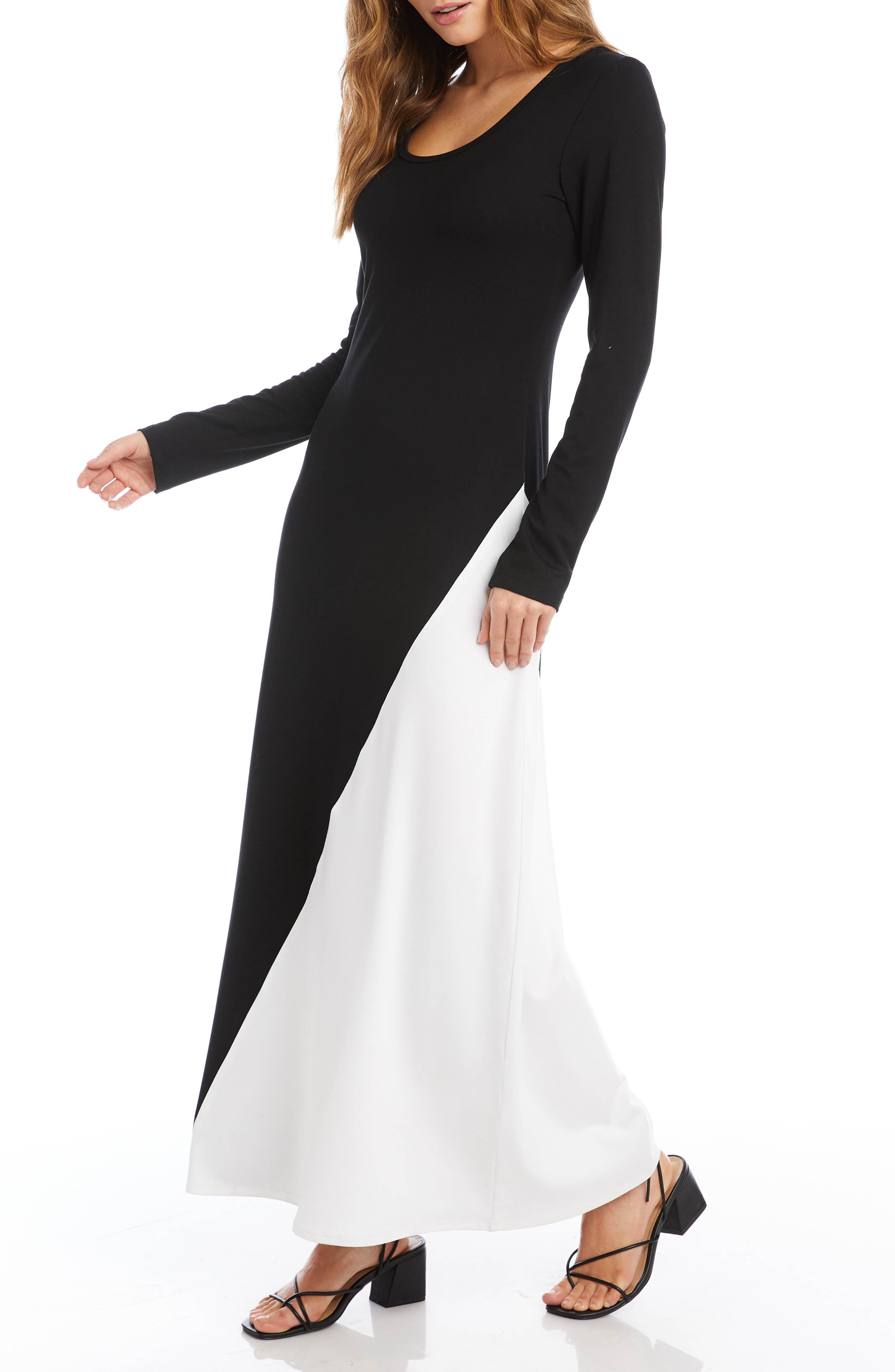 Karen Kane Colorblock Maxi Dress 