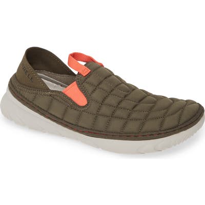 Merrell Hut Quilted Moc Sneaker, Green
