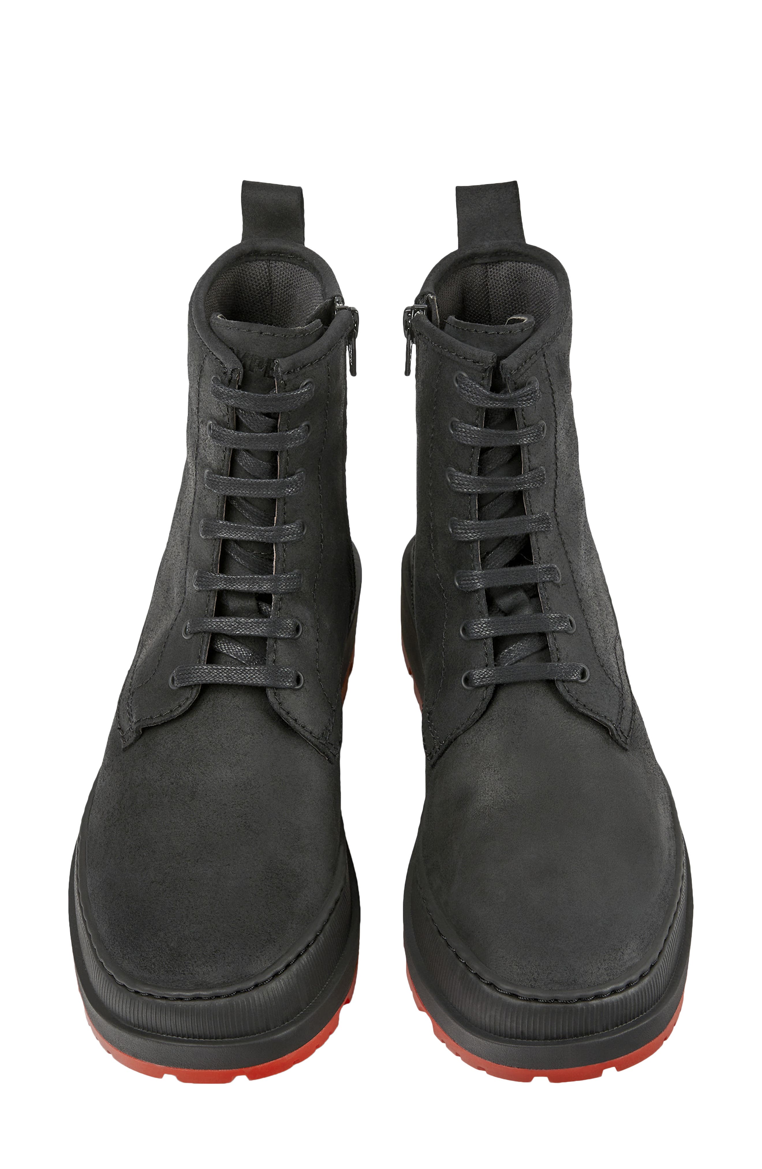 Camper Brutus Trek - Ankle Boots for Women - Black, Size 8, Suede