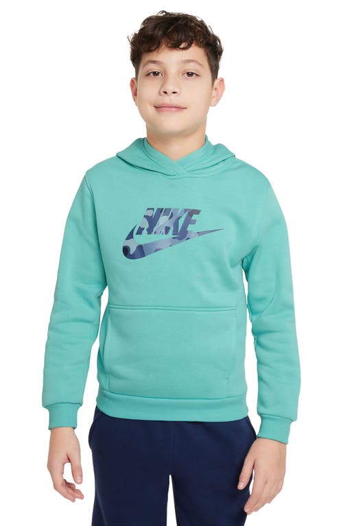 Nike Kids' Sportswear Club Fleece Hoodie In Green Frost