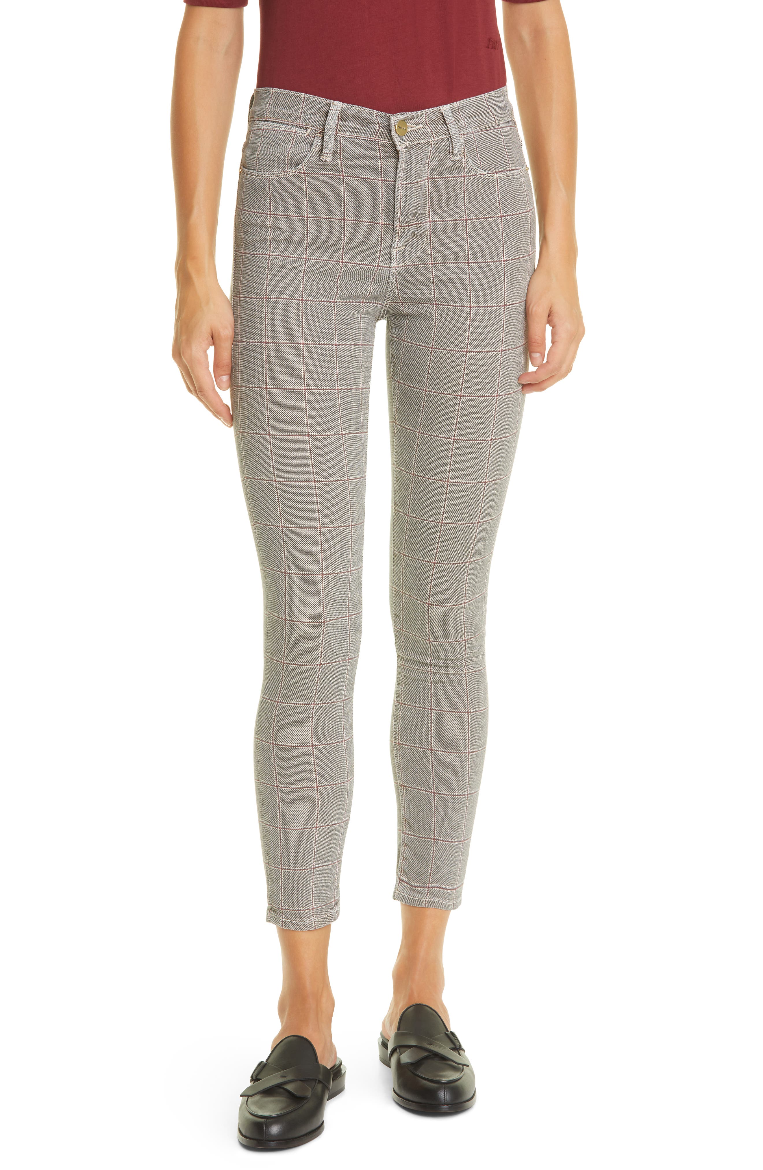 FRAME Le Catroux Seamed Ankle Skinny 
