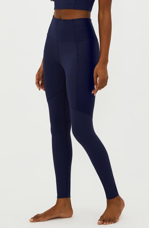 Shop Beach Riot Allora Pocket Leggings In Ultramarine