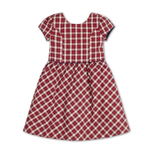 HOPE & HENRY HOPE & HENRY GIRLS' ORGANIC SHORT SLEEVE SCHOOLGIRL DRESS, KIDS 