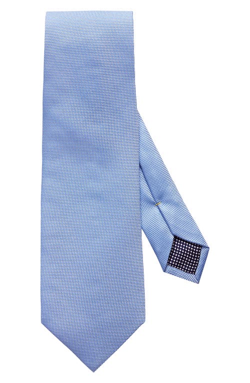 Eton Solid Silk Tie in Blue at Nordstrom, Size Regular