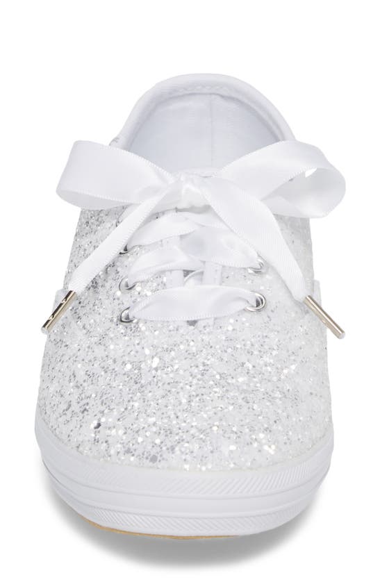 Kate Spade Keds® X  New York Glitter Sneaker In White