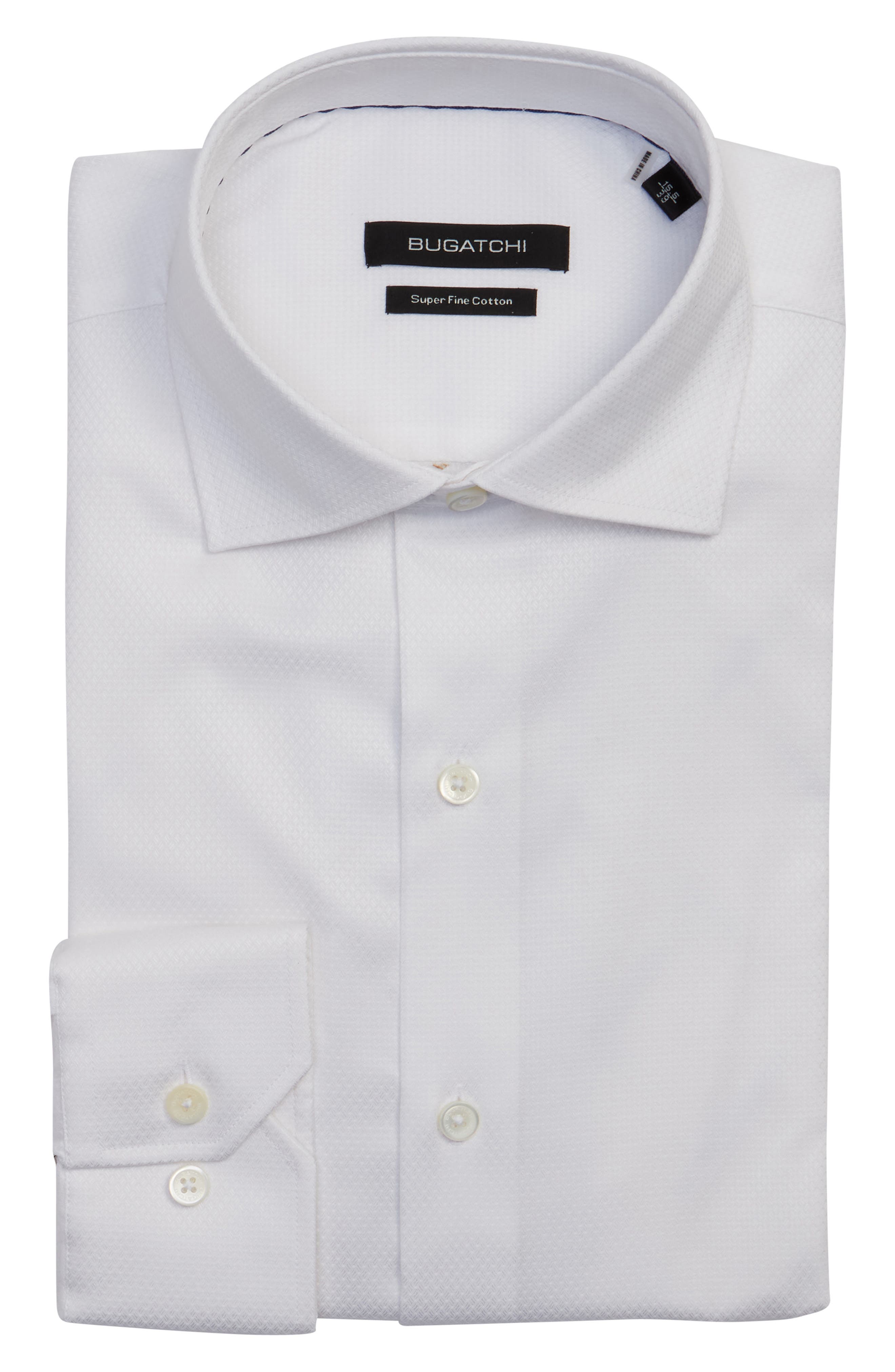 bugatchi white shirt