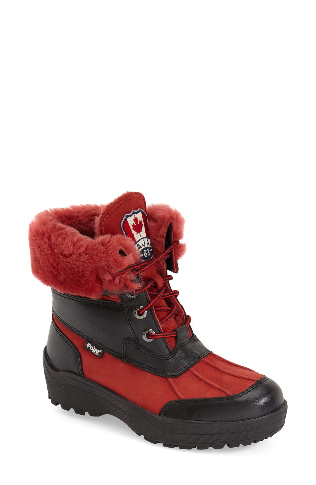 Pajar 'Kelly' Waterproof Genuine Shearling Boot (Women) Nordstrom