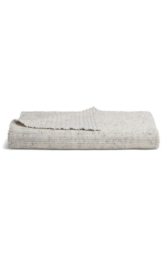 Parachute Oversize Knit Throw Blanket In Marled